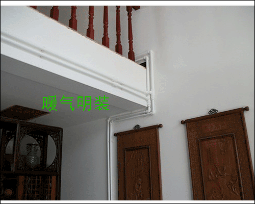 鋼板式暖氣片明裝