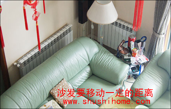 暖氣片放沙發(fā)后效果圖