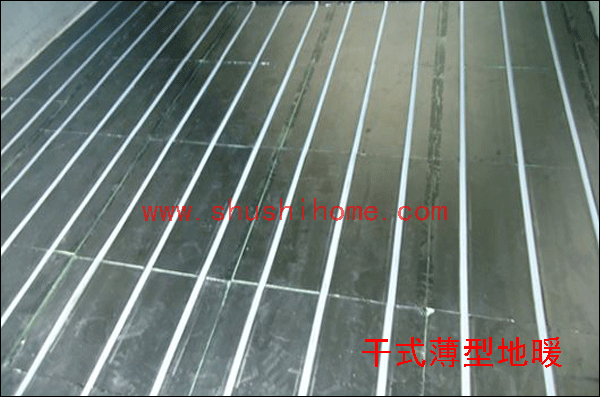 武漢干式地暖安裝圖