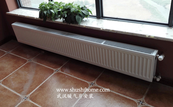 鋼板式暖氣片安裝